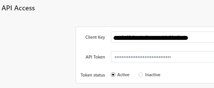 API Access