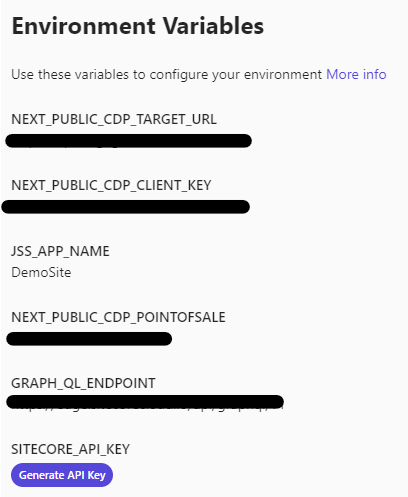 Environment Variables