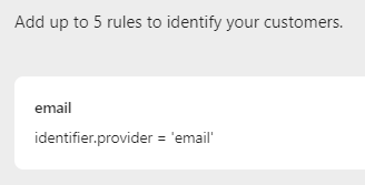Identity Rules